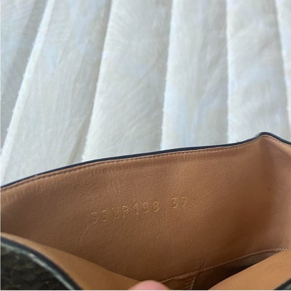 Maison Margiela Snakeskin Peeptoe Wide Calf Booties - Picture 4 of 8